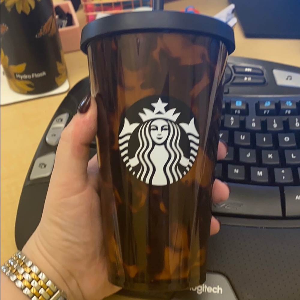 Tortoise Shell Starbucks reusable cup